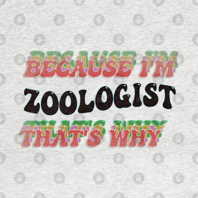 BECAUSE I AM ZOOLOGIST - THAT'S WHY by elSALMA